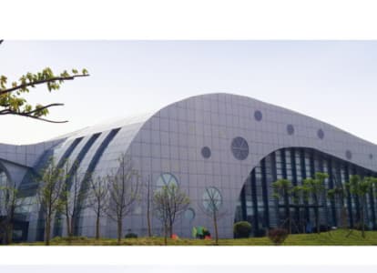 大同会议中心外景网架工程